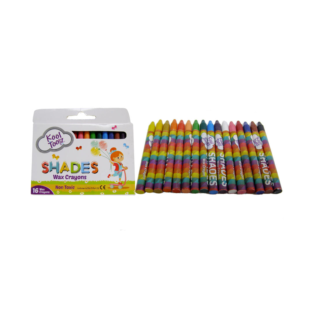 Kooltoolz Shades Wax Crayons