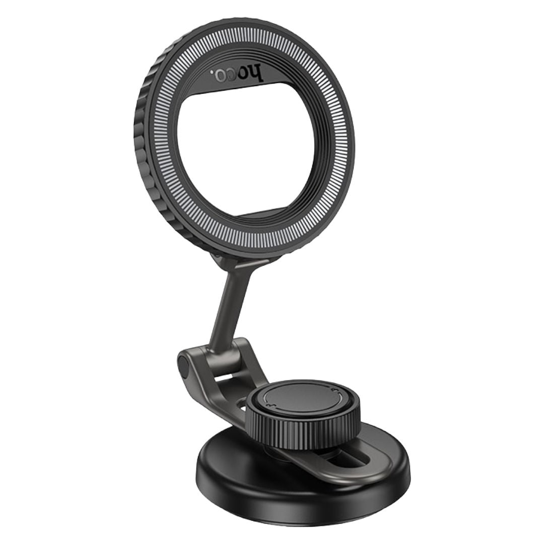 Hoco H77 View Folding Magnetic Ring Car Holder, Center Console