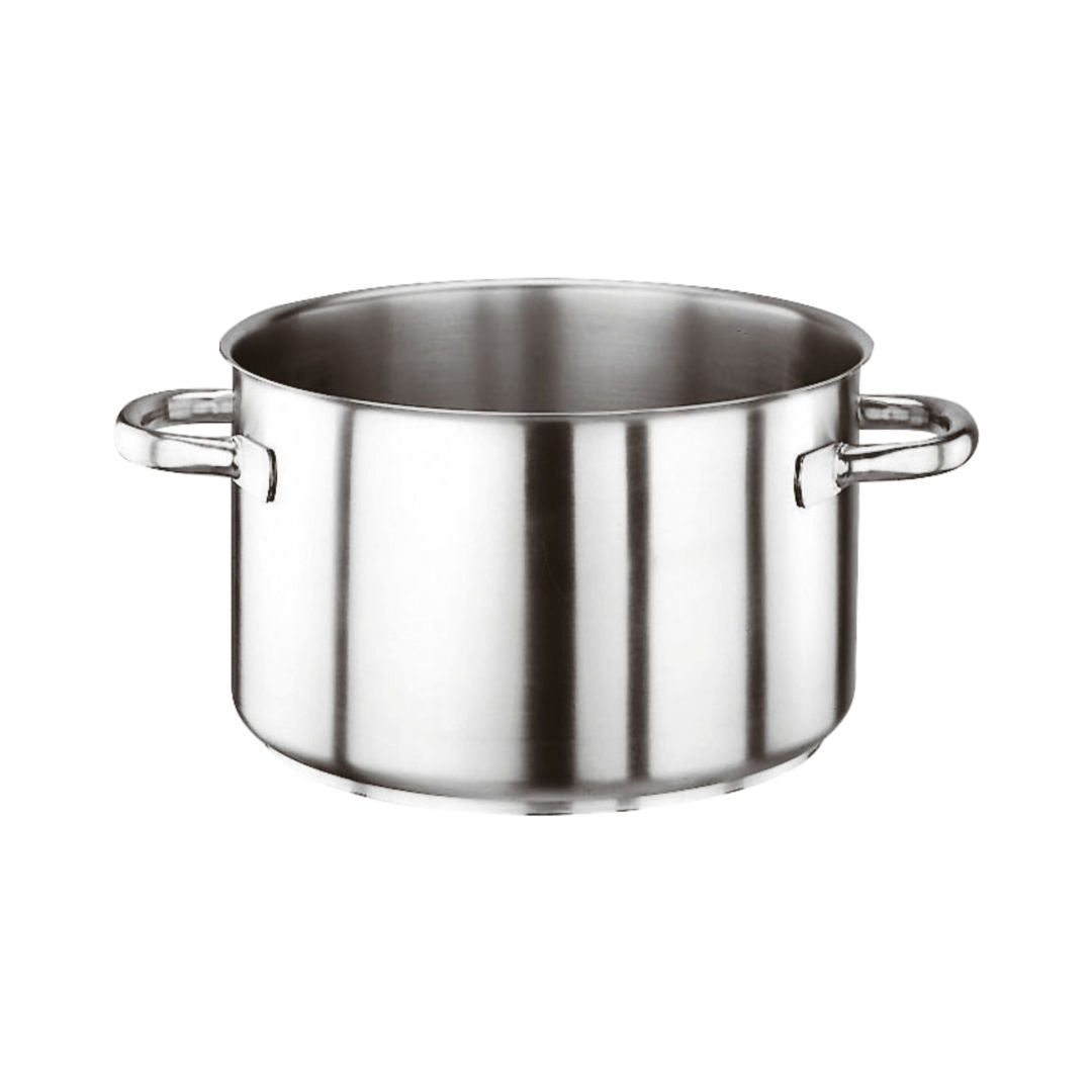 Paderno Stainless Steel Saucepot, 2-Handle & Lid
