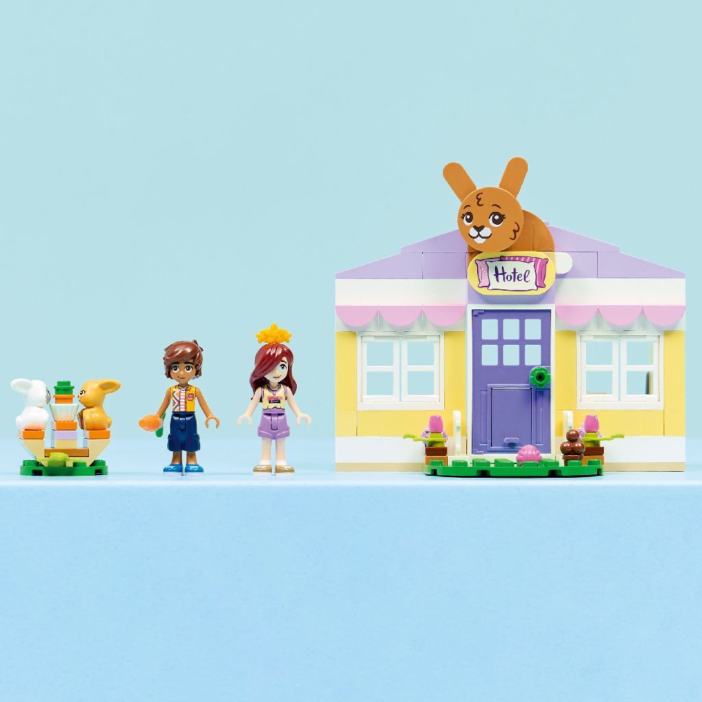 LEGO Friends Heartlake City Bunny Hotel Building Set for Ages 5+, 161 Pieces