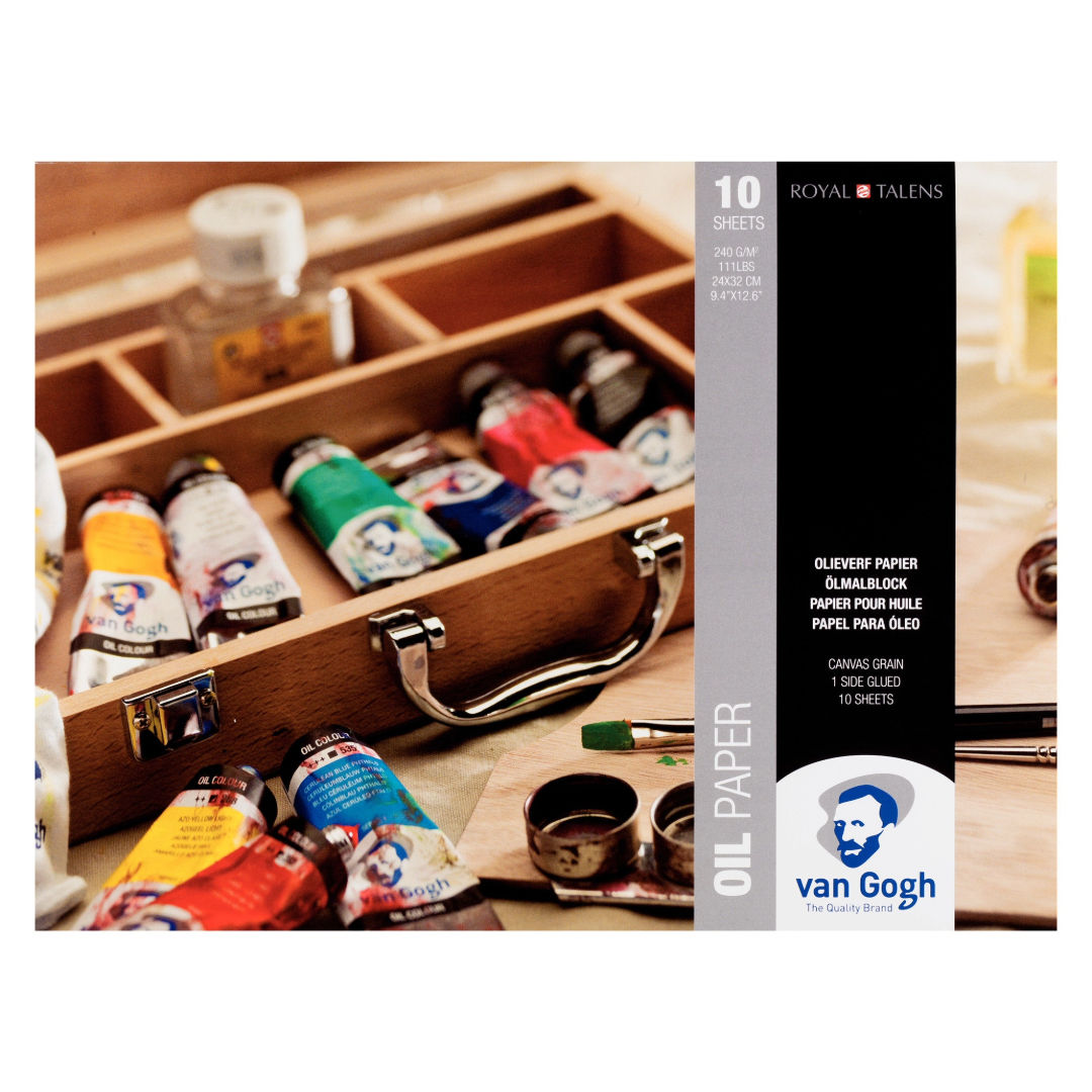 Van Gogh Oil Painting Paper, 10 Sheets, 240 GSM