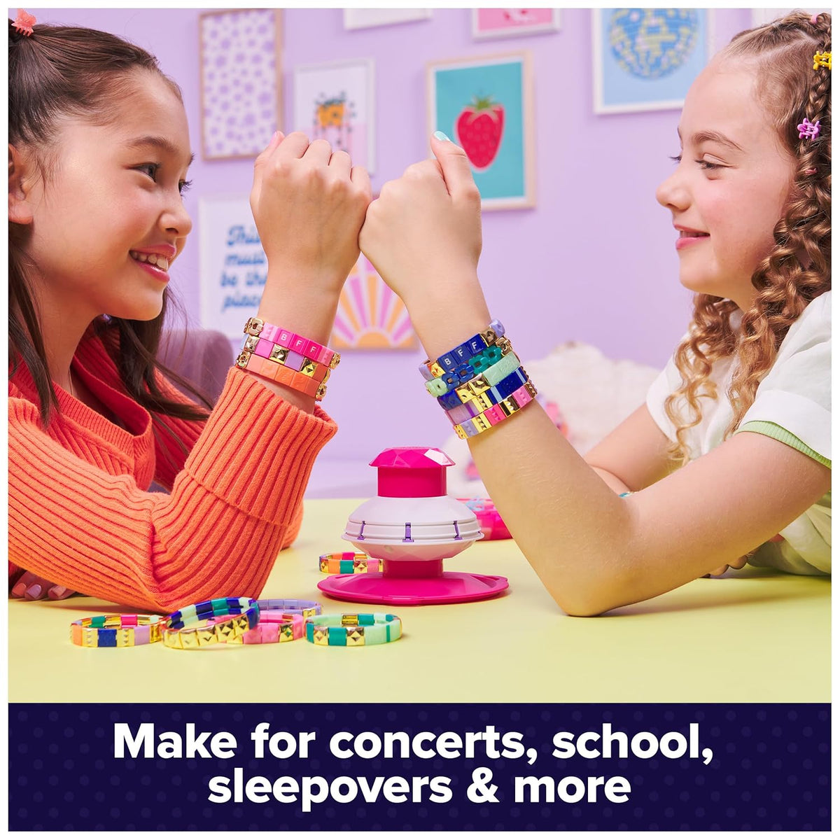 COOL Maker POPSTYLE Bracelet Maker Kit, 1 Machine With Storage, 170 Beads And 22 Reusable Elastic Bands