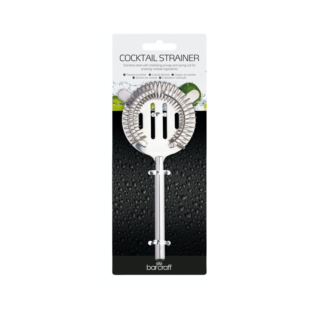 Kitchen Craft Stainless Steel Cocktail Strainer Traditional