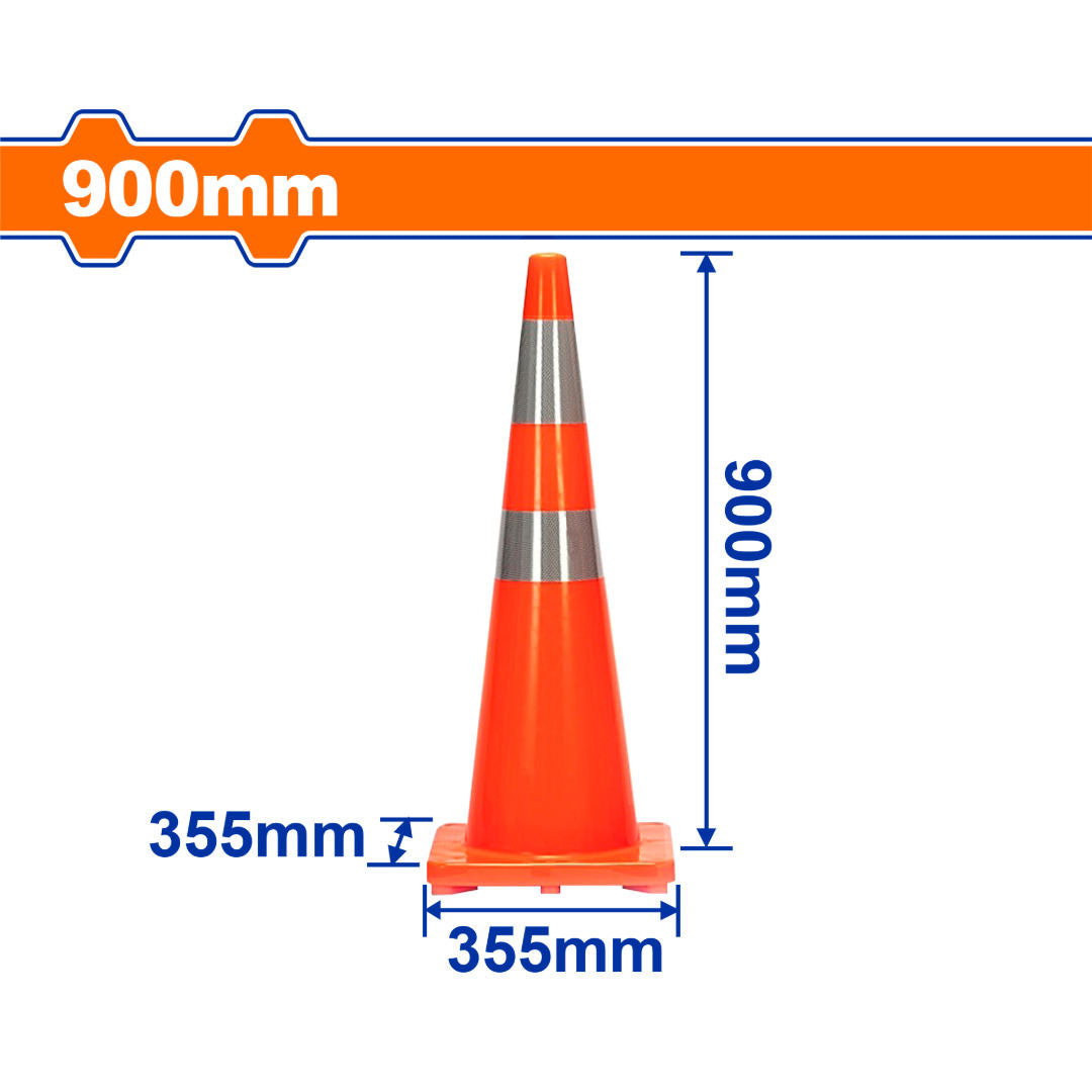 WADFOW Traffic Cone,1 PVC, Reflective Collars, Road Safety Cones