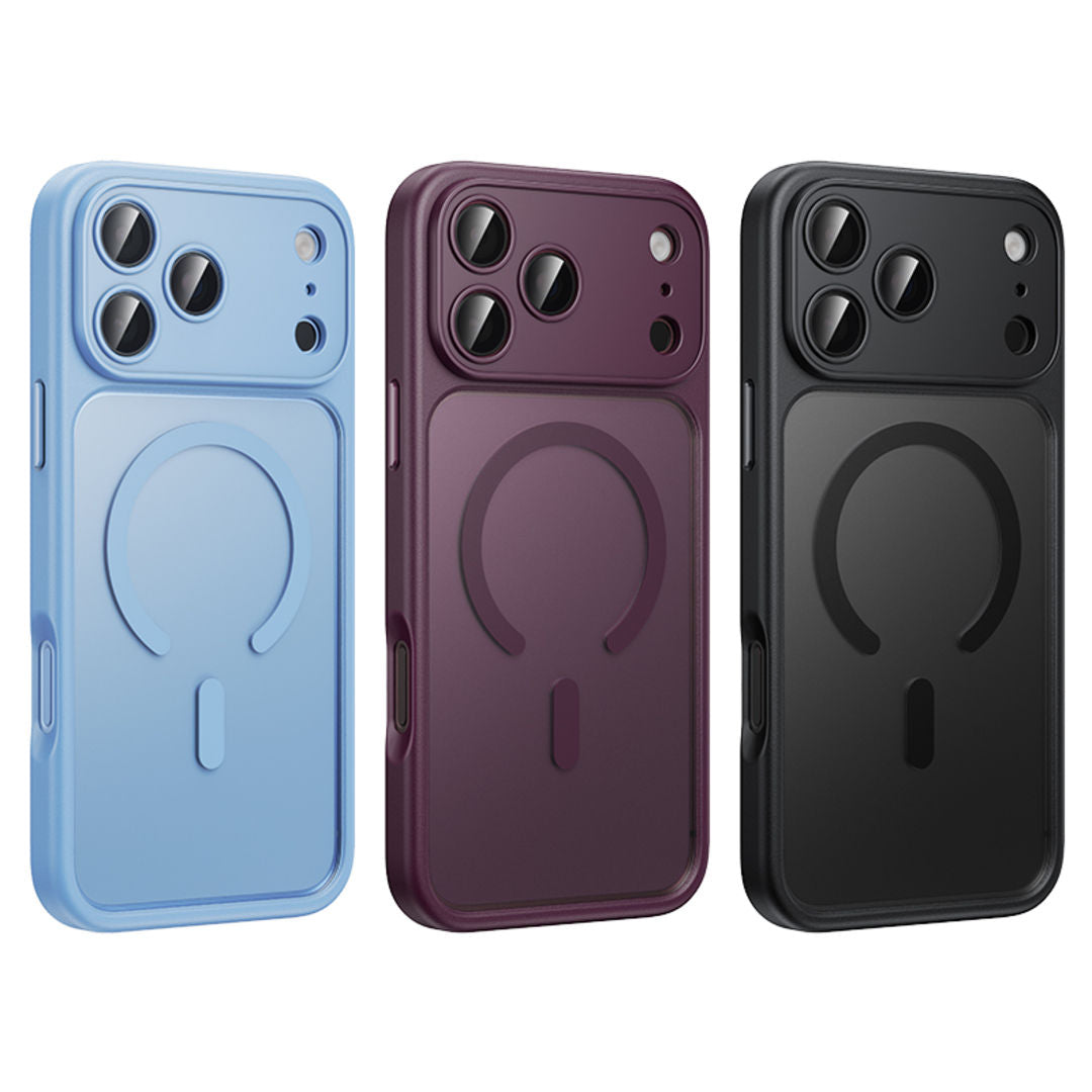 Hoco Plain Magnetic Protective Case for iPhone 18 Pro Max, All-Round Protection, Smooth & Silky