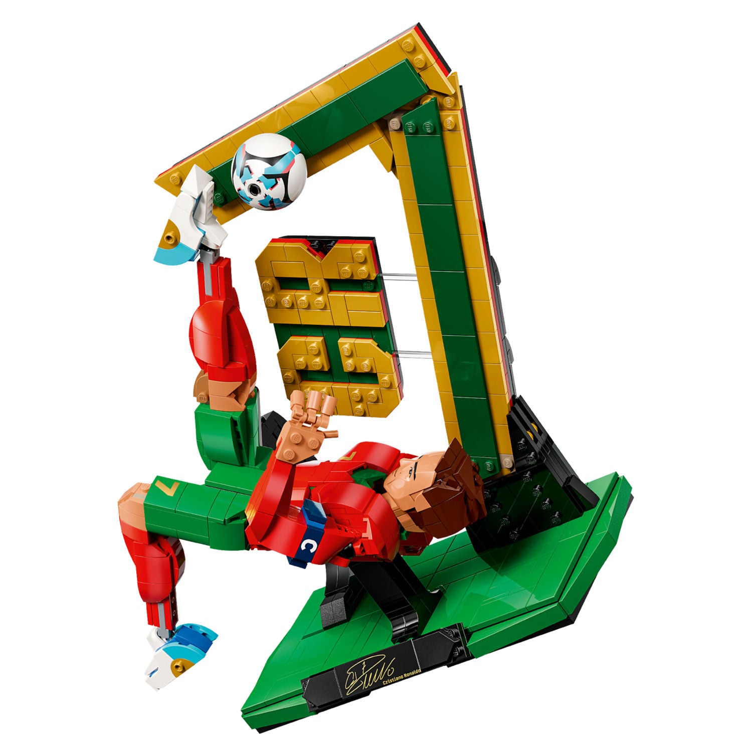 LEGO Editions Cristiano Ronaldo Soccer Legend 43016 Building Set, 854 Pieces, For Age 10+ Years