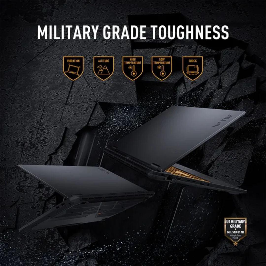 ASUS TUF Gaming F16 Gaming Laptop, NVIDIA RTX 5060 8GB, Intel Core i7 14650HX, 16GB RAM, 1TB SSD, 16inch, 165Hz, 1920 x 1200, WUXGA Display