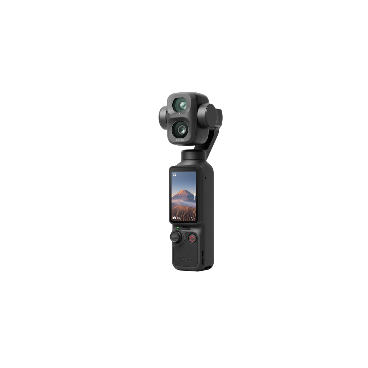 DJI Osmo Pocket 4P Vlog Combo Handheld Gimbal Camera, 1" CMOS, 4K/240fps, Dual Lens, 103GB Storage, Black