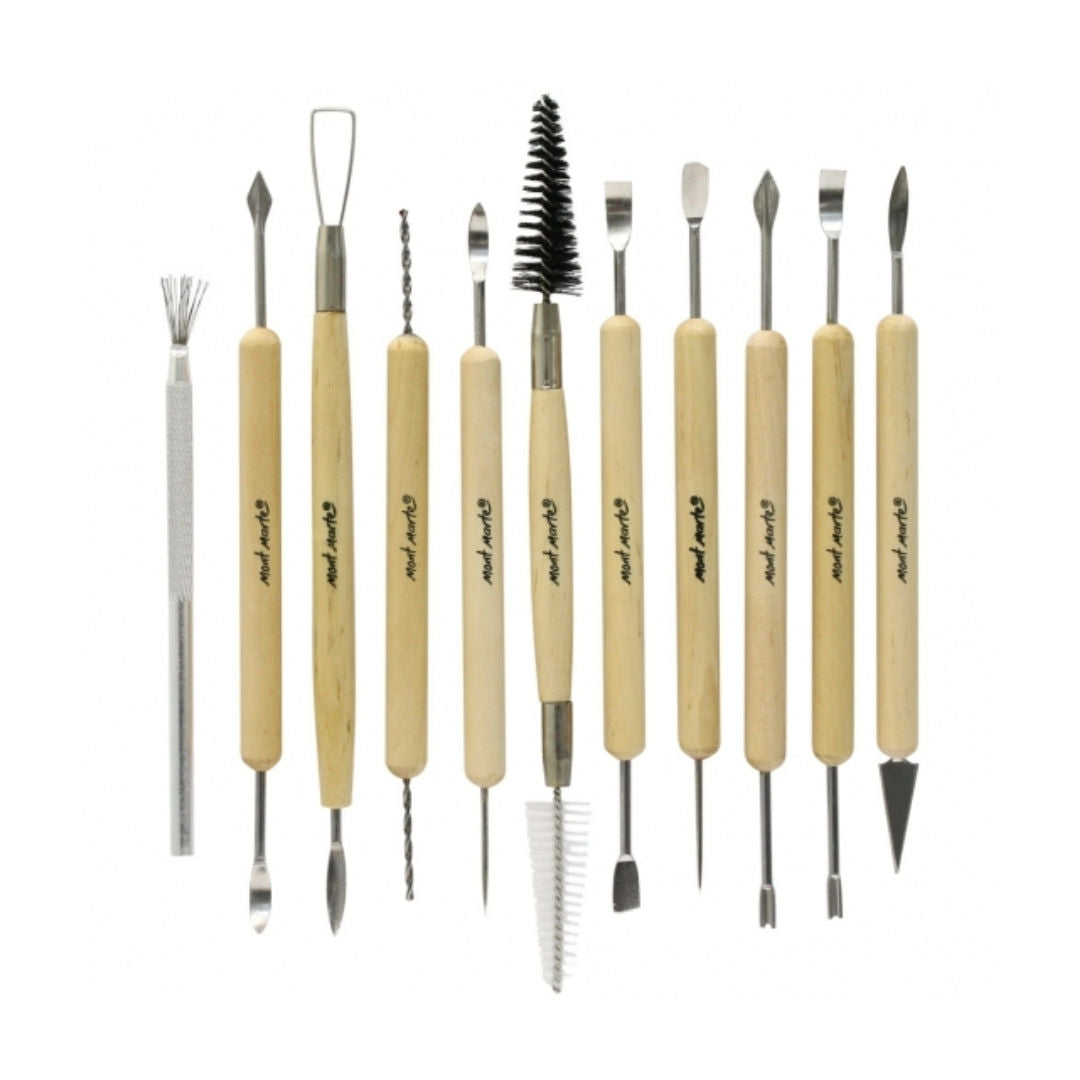 Mont Marte 11-Pieces, Clay Tool Set, MMSP0002 P24-498
