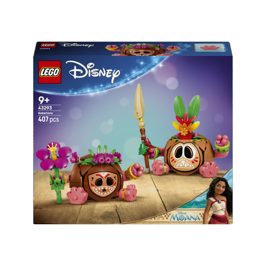LEGO Disney Moana Kakamora Building Toy Set, For Age 9+ Years