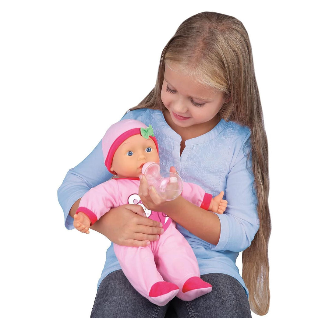 bayer Doctor Set, Doll With 24 Baby Sounds, 33cm