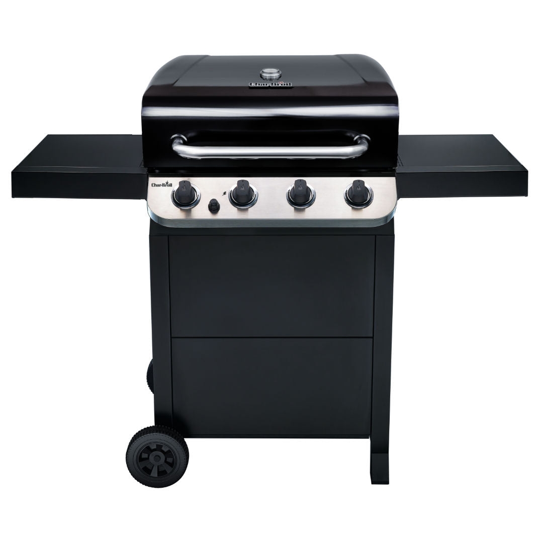 Char‑Broil Convective 410 B Gas Convection Grill, 4 Burners, Cast Iron Grates, 30 mbar, 140843
