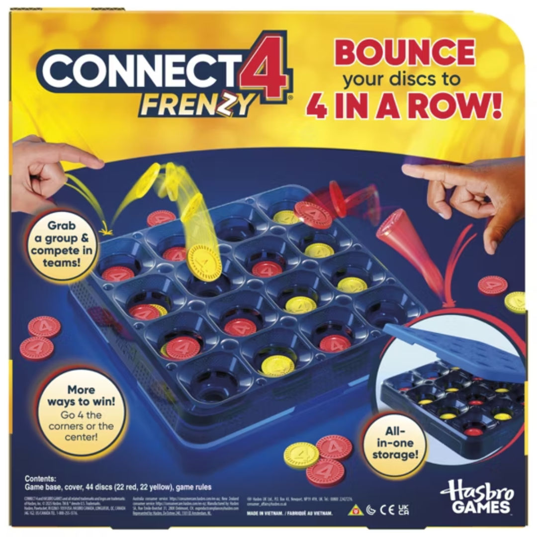 Hasbro Connect 4 Frenzy Board Game