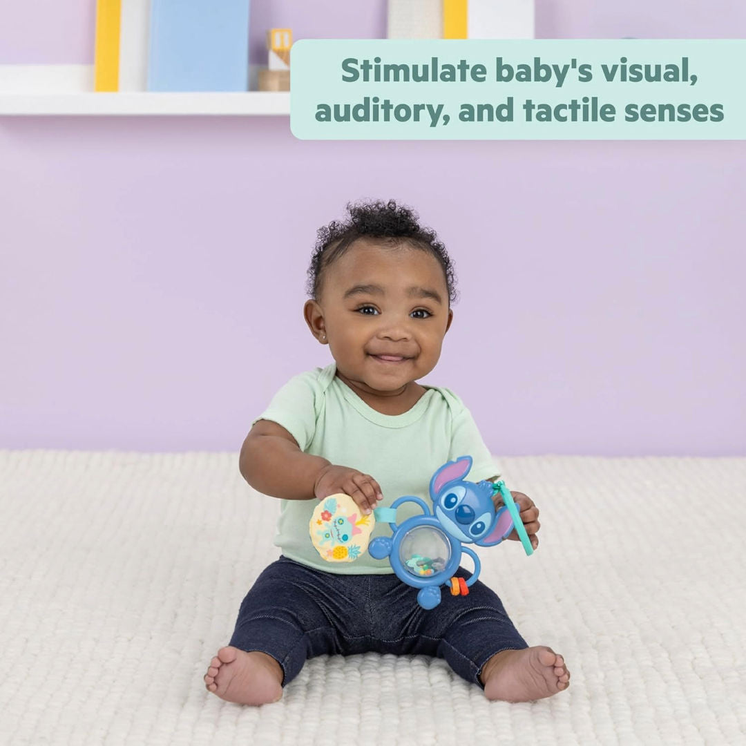 Bright Starts Disney Baby Lilo & Stitch Stitch Tummy Bright Starts Disney Baby Lilo & Stitch Stitch Tummy Tumble Activity Toy (14 x 26.9cm), 0 months+