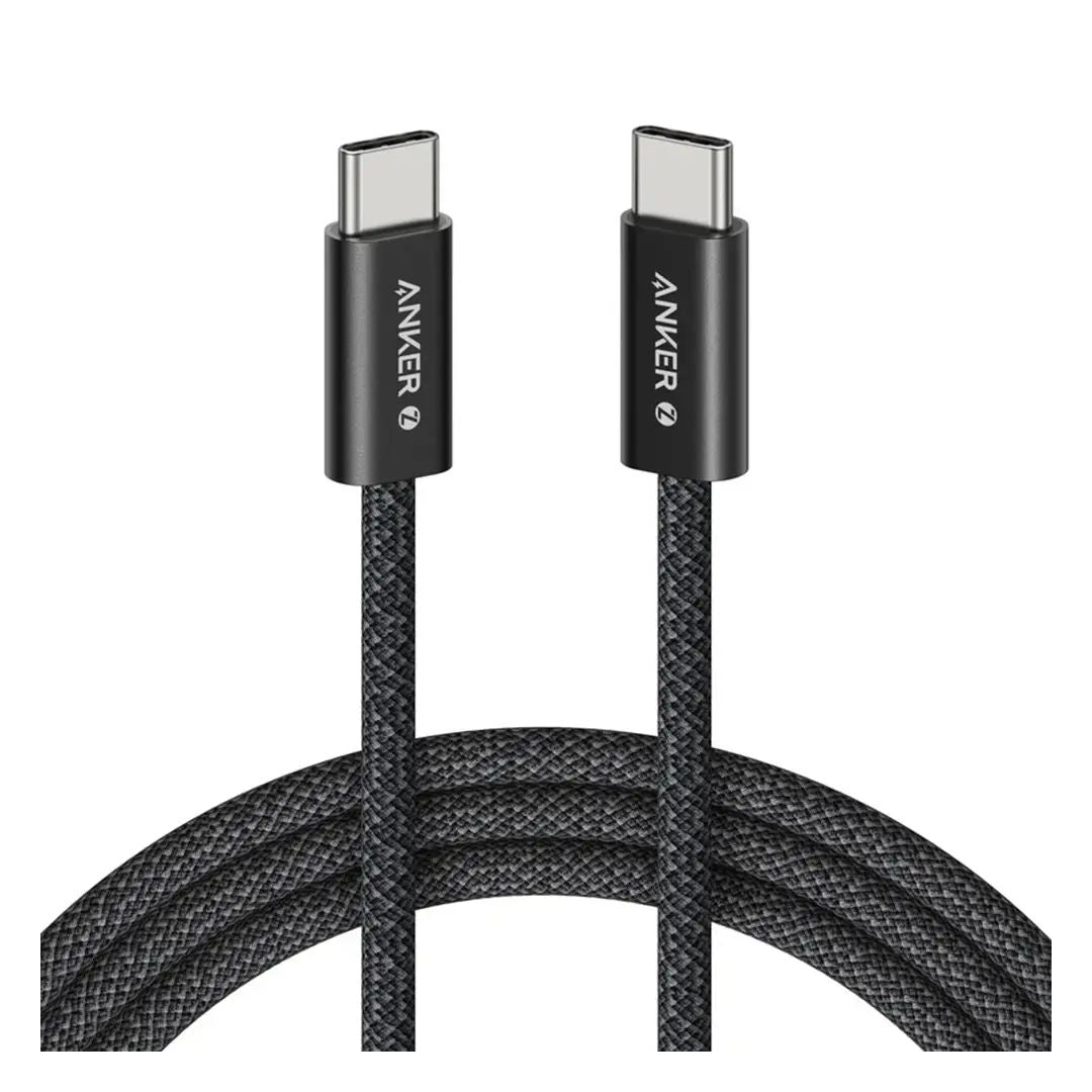 Anker USB-C to USB-C Cable 240W Fast Charging 6ft Dirt-Resistant, Black