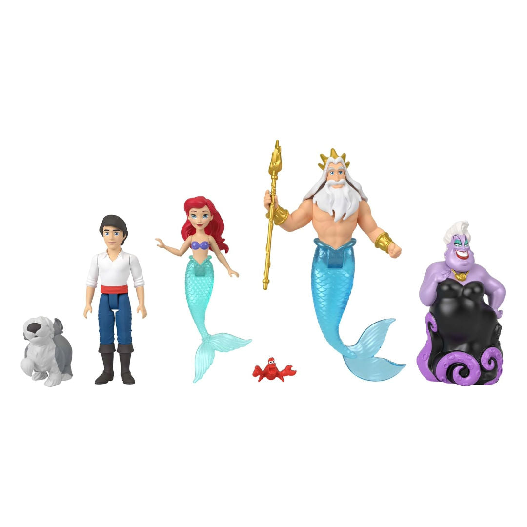Disney Princess The Little Mermaid Ariel Mermaid Classic Storybook Playset, For Age 3+ Years