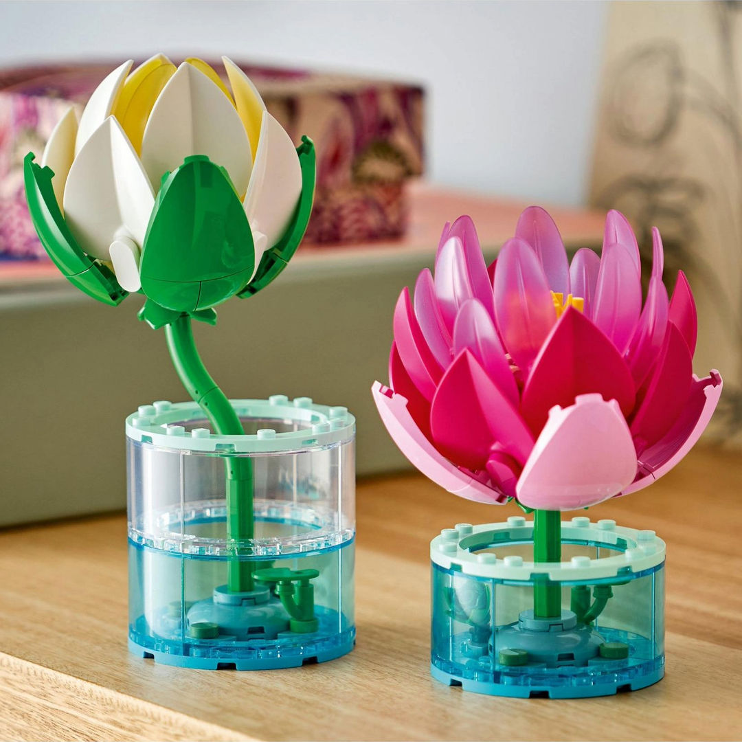 LEGO Botanicals Water Lilies Building Toy Set, 9+ Years