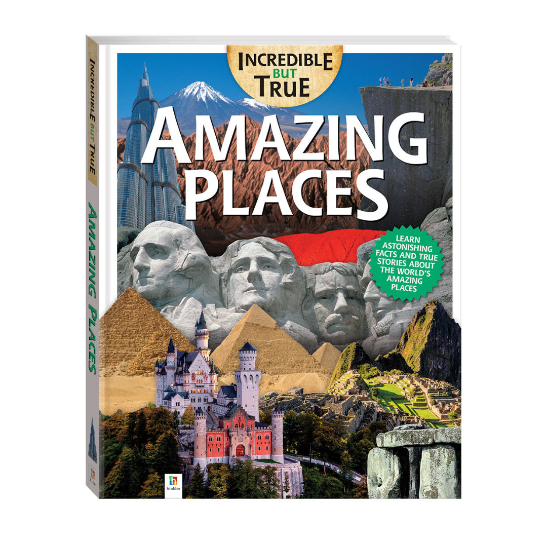 Amazing Places: Incredible But True Educational Book, 7-12 Years Age