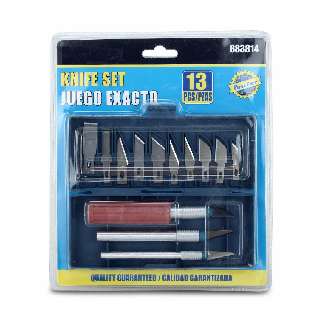Rsc Hobby Knife Set, 13Pieces
