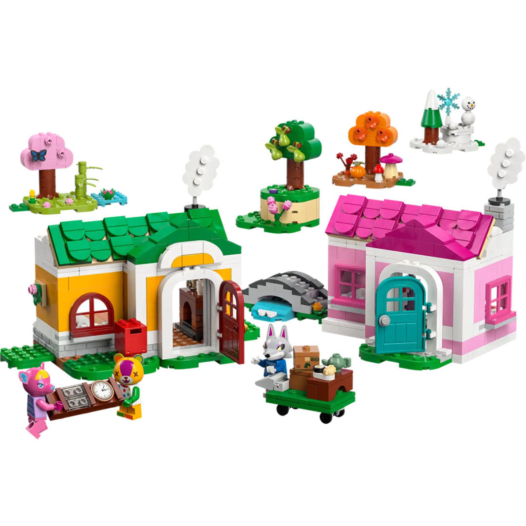 LEGO Animal Crossing Creative Houses Toy Building Set, For Age 7+ Years