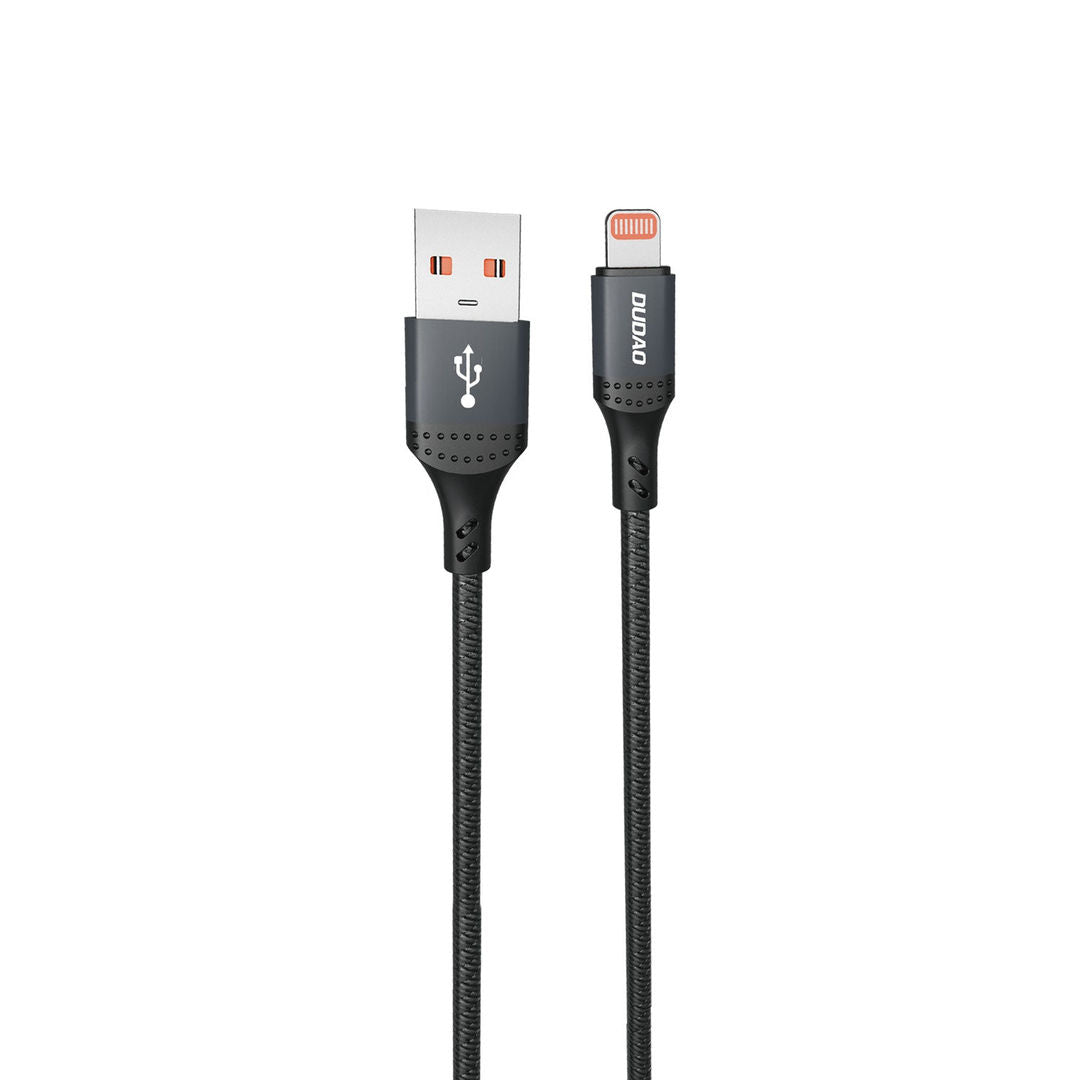 DUDAO L3SL 30W Cable Lightning, 1.2m, Black