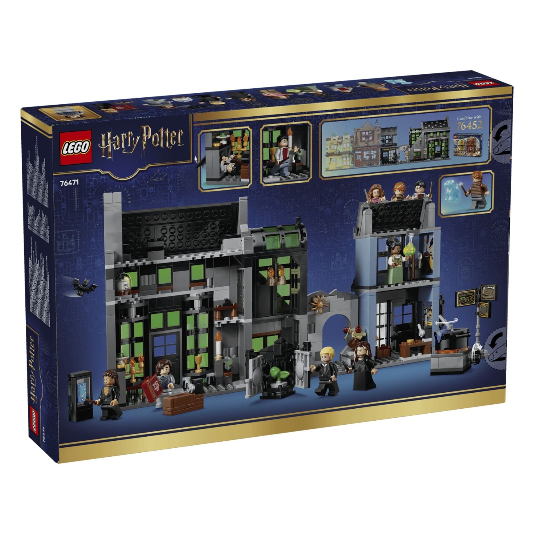 LEGO Harry Potter 76471 Knockturn Alley Wizarding Shops Building Toy Set, 788 Pieces for Girls and Boys Ages 8 Years and Above
