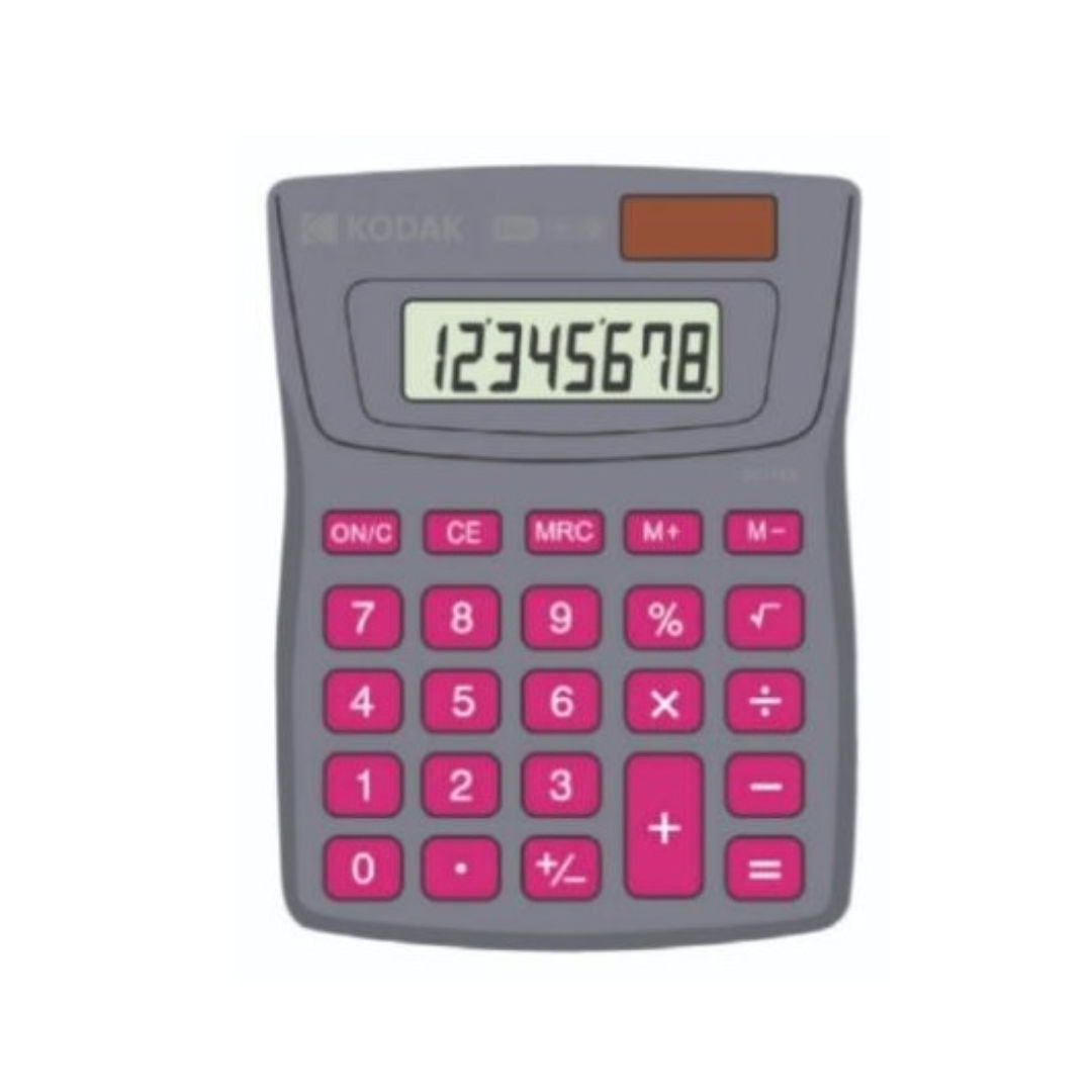 Kodak 8 Digit Desktop Calculator