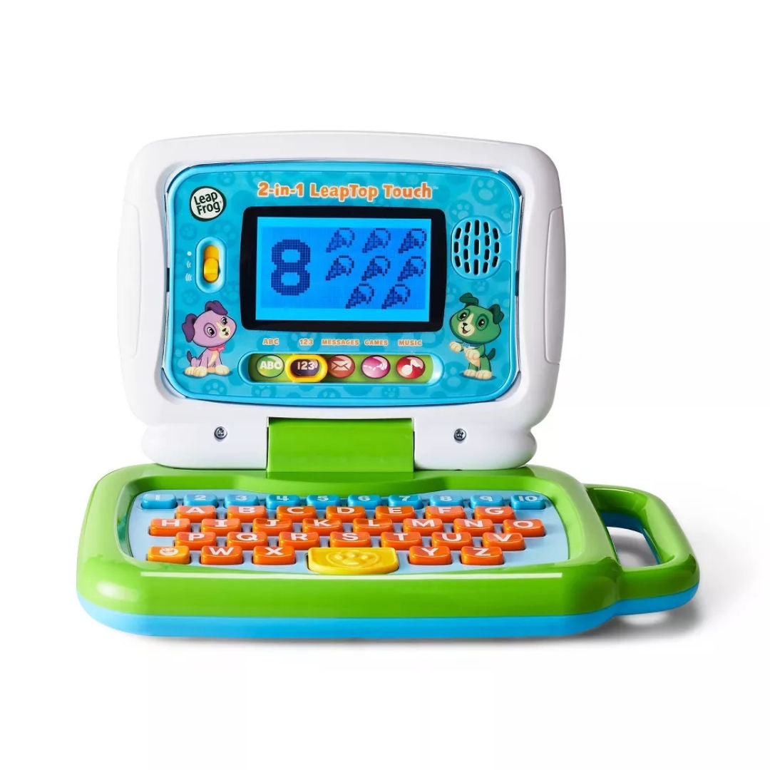 LeapFrog 2-in-1 LeapTop Touch, Green