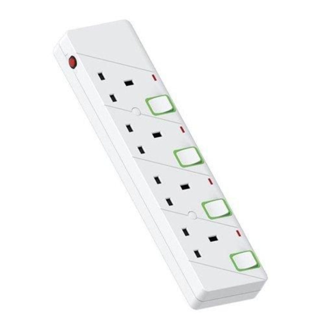 E-links 4 Way, Extension Socket, 5m, RIE941-5M