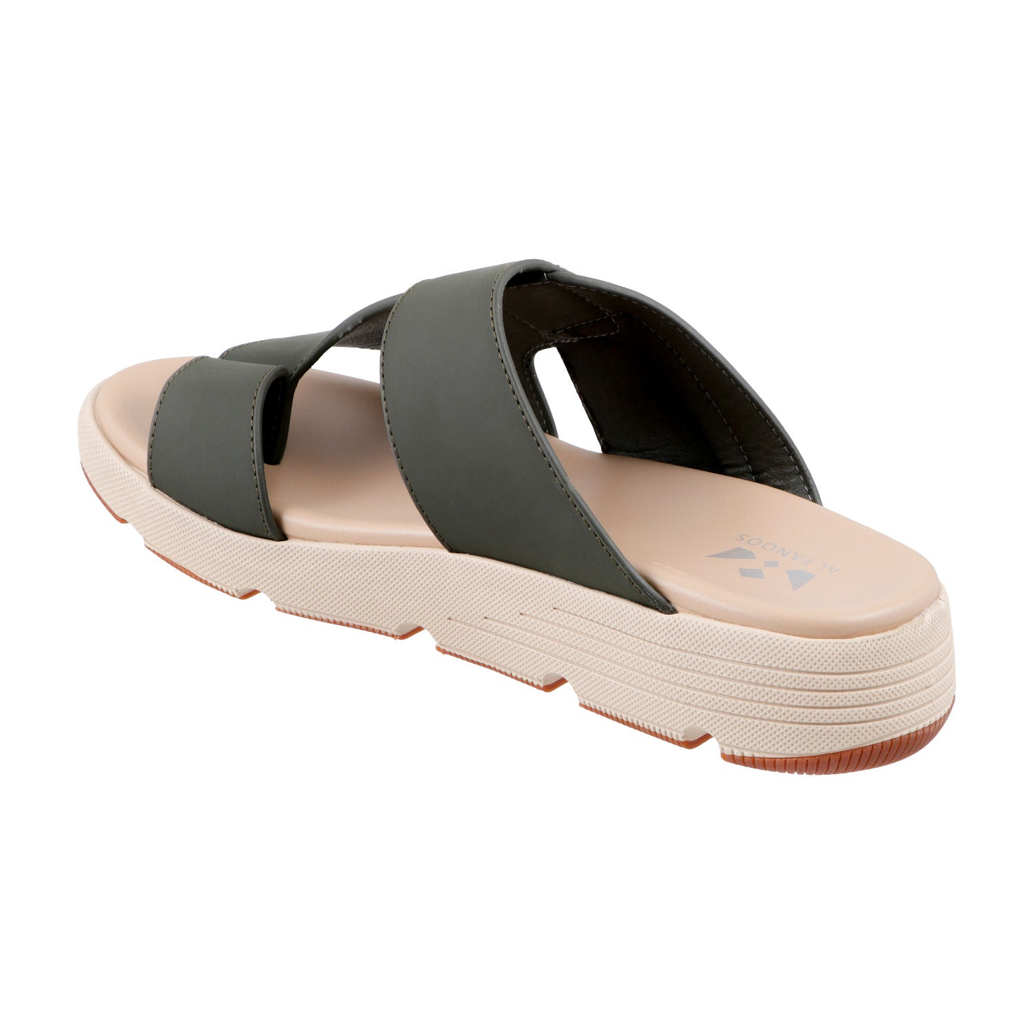 AL FANOOS Men's Medicated Sandals with Microfiber Upper, PU Foam Insole & EVA-TPR Sole, Series AFNMN07101