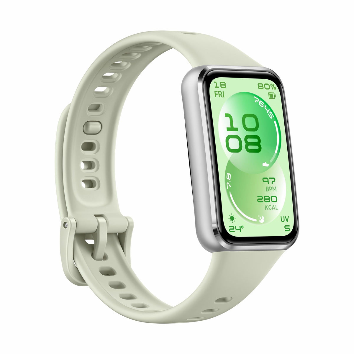 HUAWEI Band 11 Smart Fitness Band, Aluminium Alloy Case with Fluoroelastomer Strap