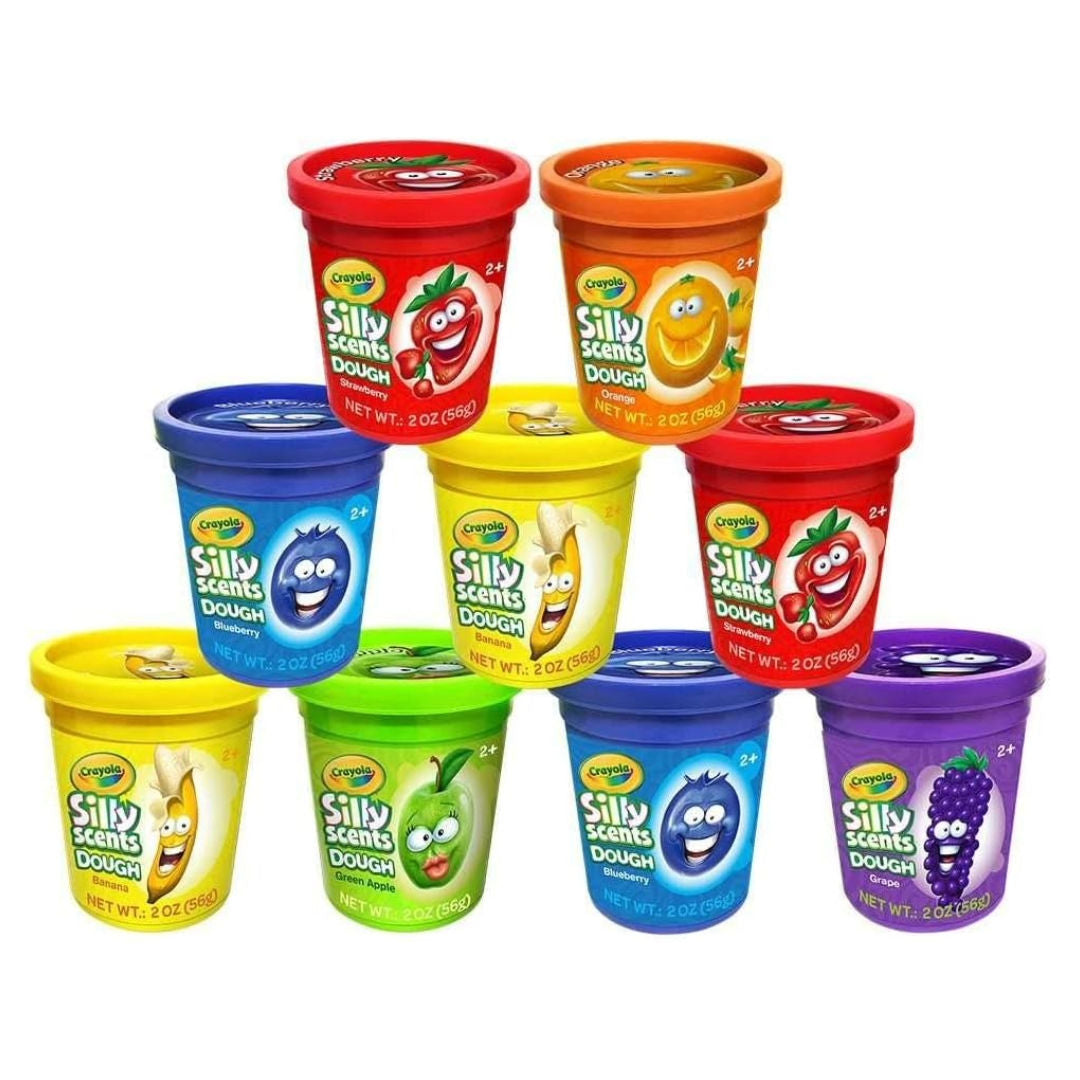 Crayola Silly Scents Dough, Pack Of 9