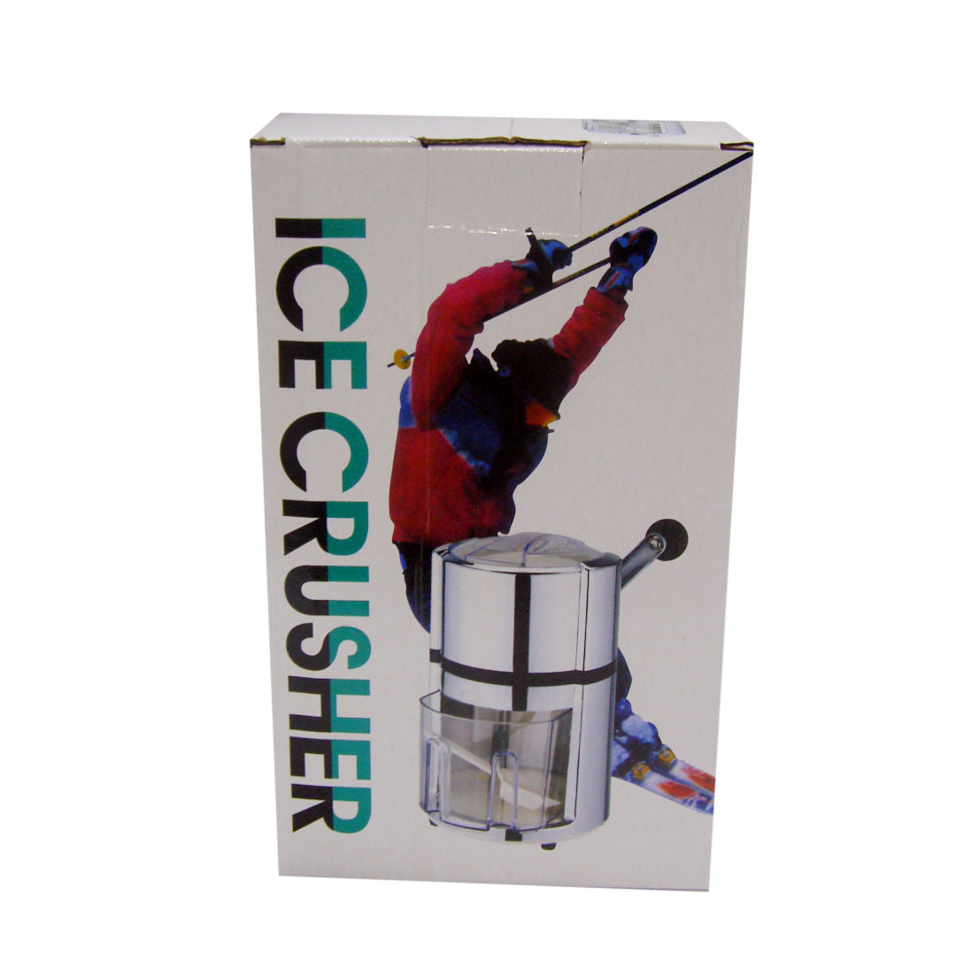 RSC Ice Crusher Chrome Plated With Lid, High-Grade Manual Ice Crusher, P18-676