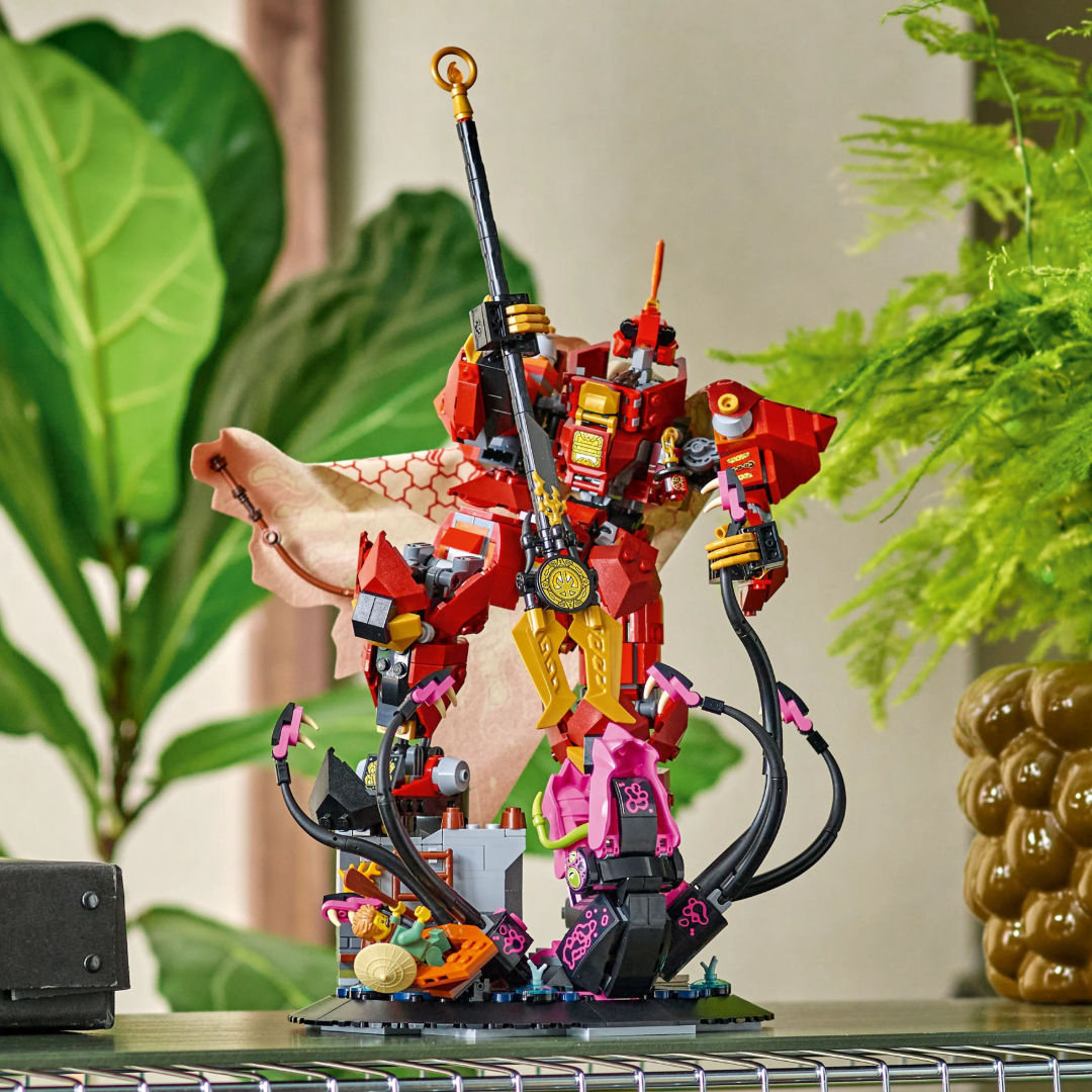 LEGO NINJAGO The Fire Knight Mech Building Play Set, For Age 14+ Years