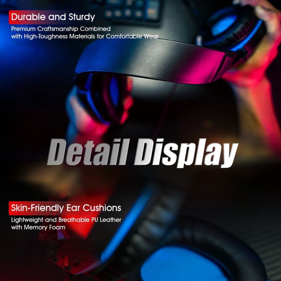 DUDAO X30 Wired Gaming Headphone with Mic, 3.5mm