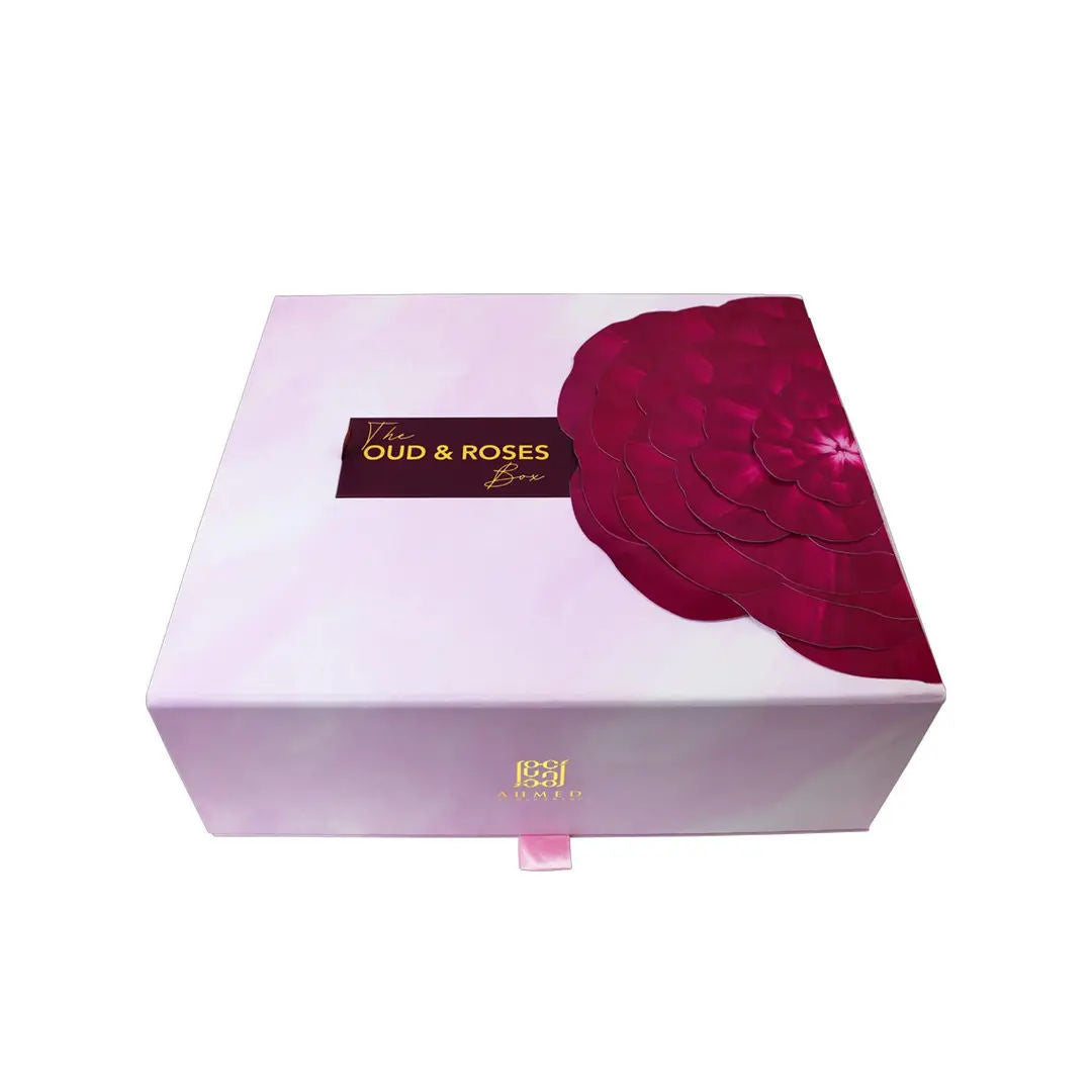Ahmed Al Maghribi Oud & Roses Gift Set
