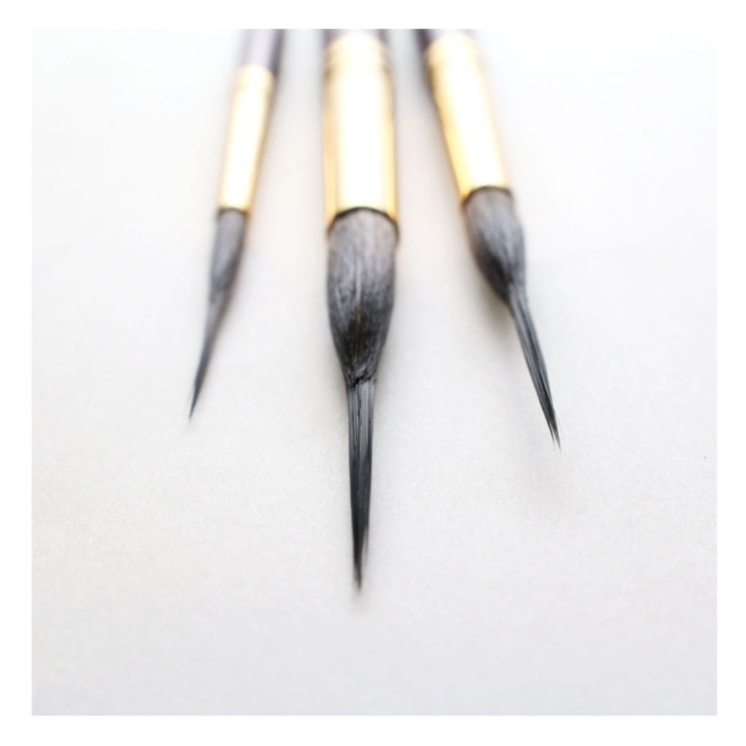 Mont Marte Flat Liner Brush Set, 3-Pieces, 06/10/16, BMHS0006