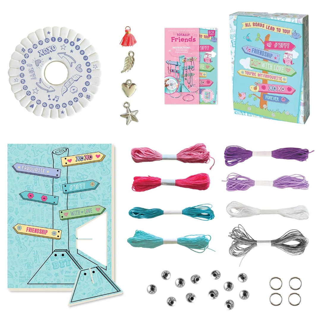 Box CanDIY Totally Friends Make Your Own Bracelet Kit, 6+ years