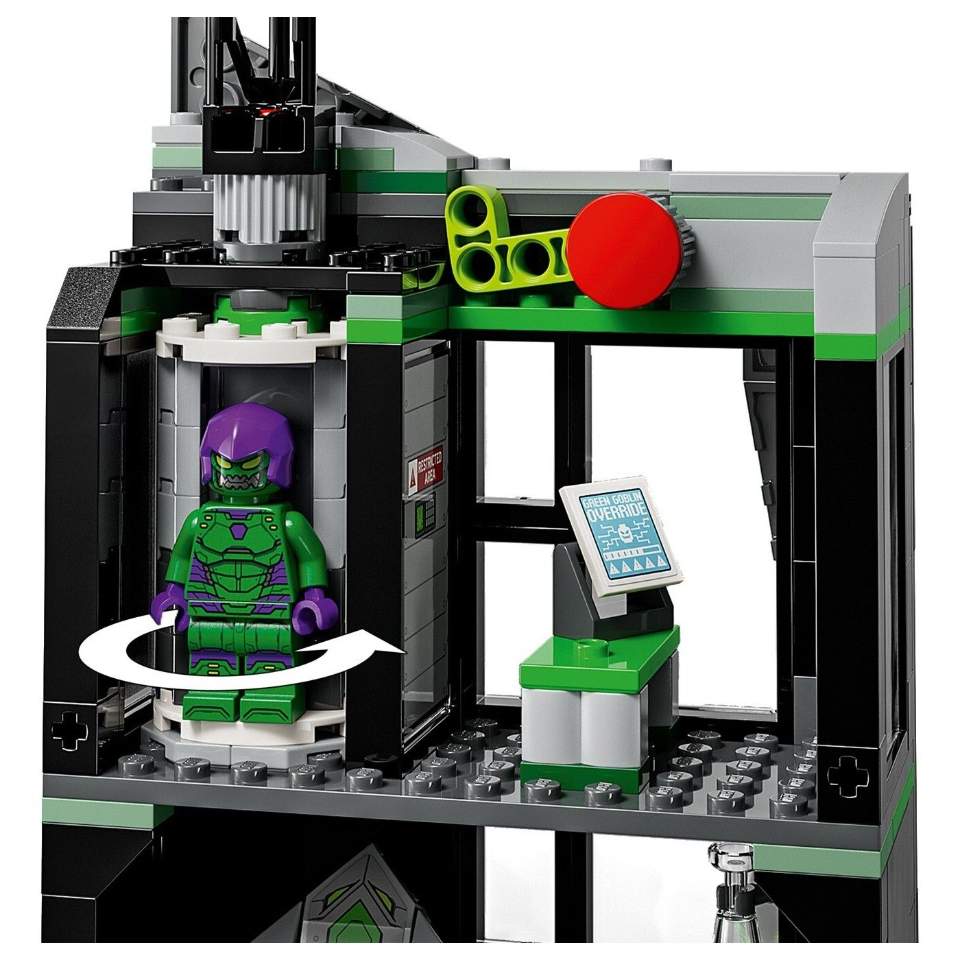 LEGO Marvel Spider-Man vs. Oscorp Building Play Set, For Age 10+ Years