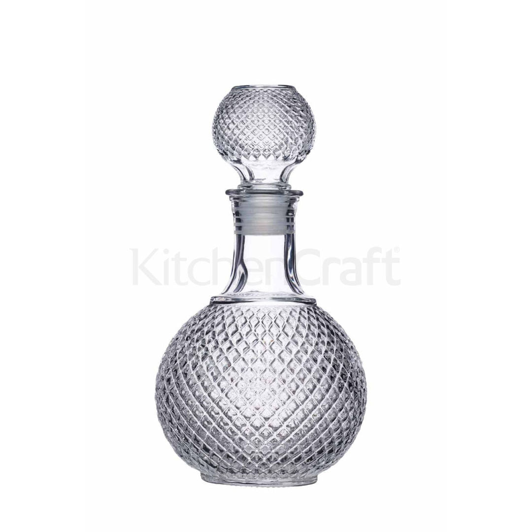 Kitchen Craft, Barcraft 1 liter Glass Decanter BCDECRD