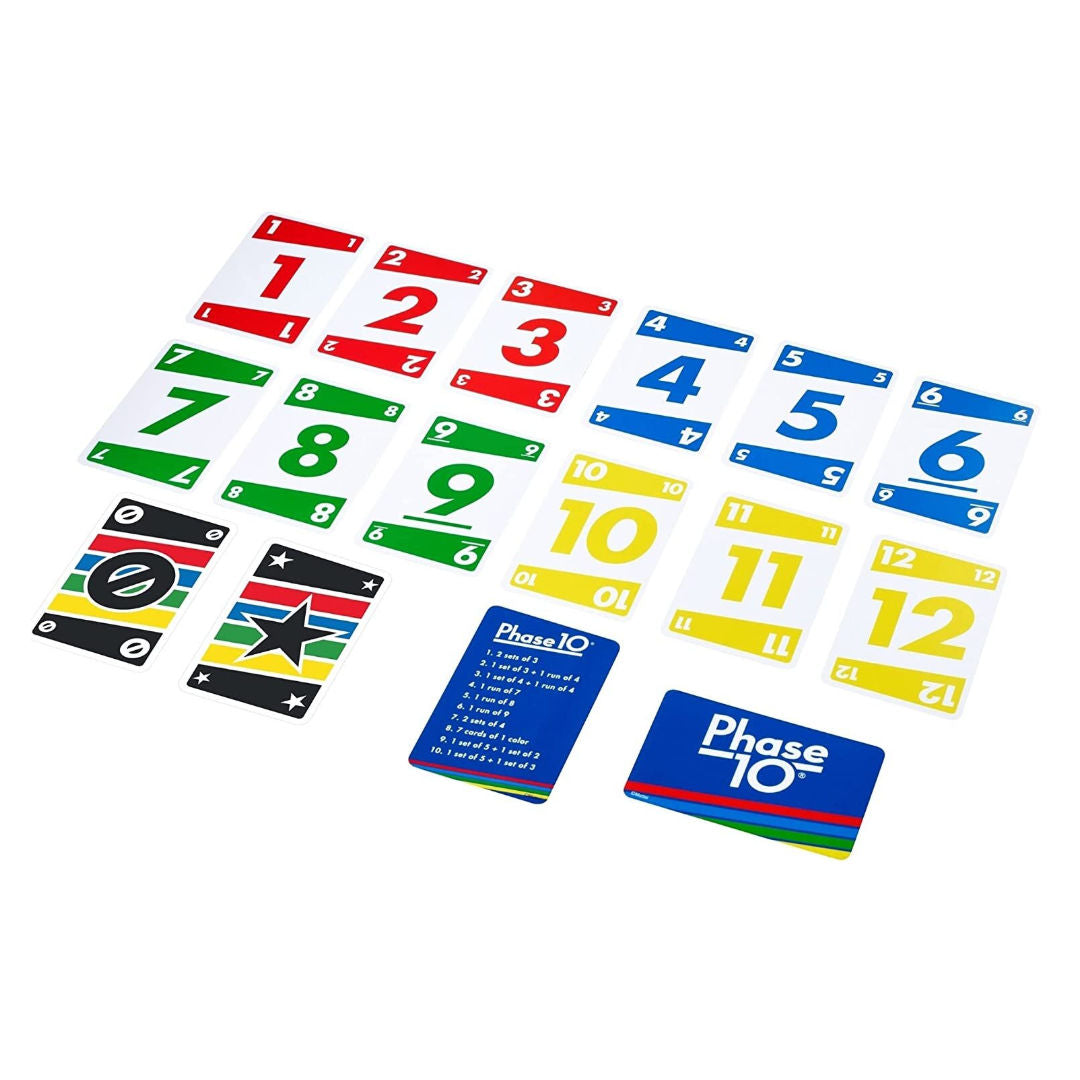 MATTEL Phase 10 Card Game, W5800