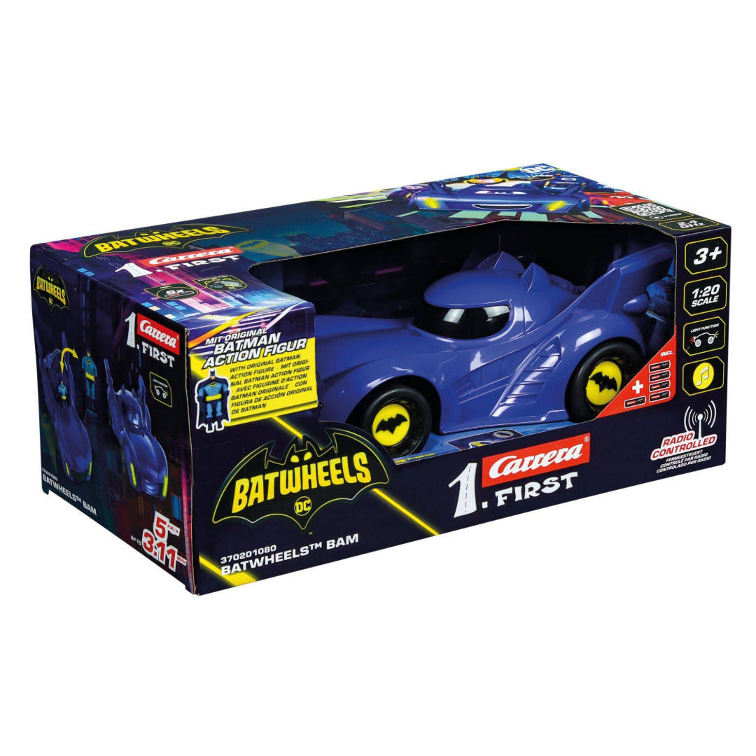 Carrera 1.First Batwheels Bam RC Car Set 1:20, 3+ years