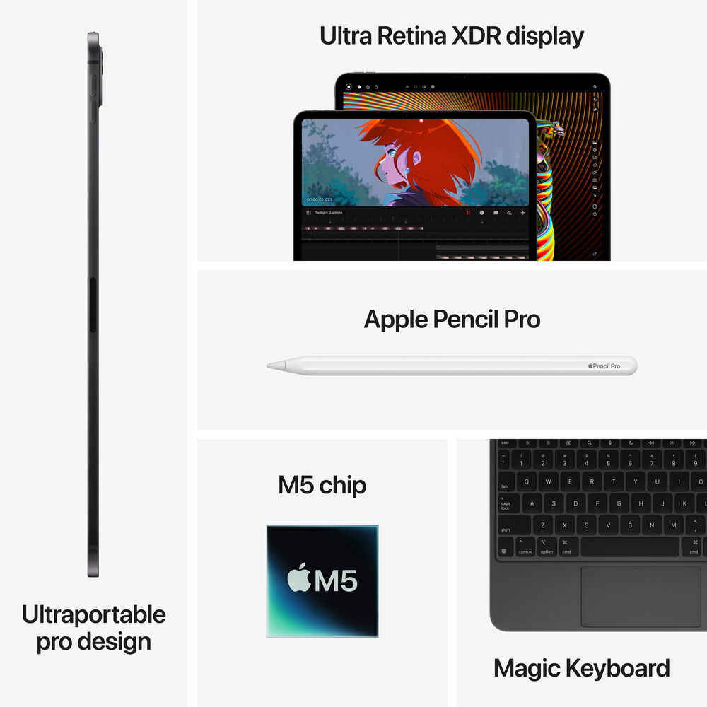 Apple iPad Pro 13-inch M5 256GB Ultra Retina XDR Wi-Fi Tablet