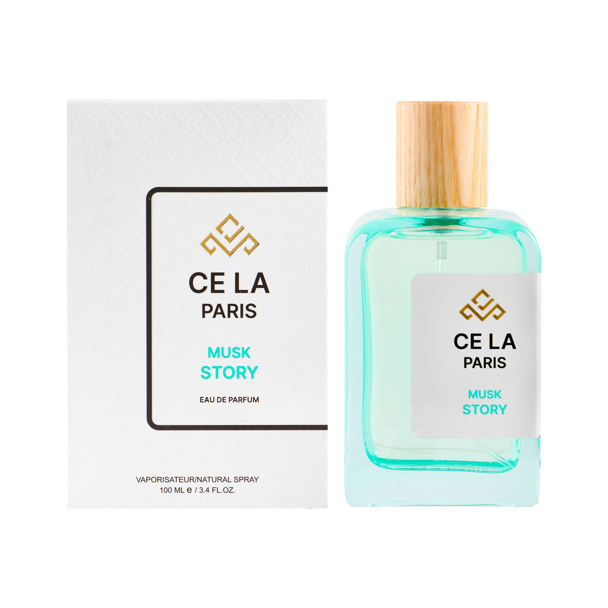 Ce La Paris Musk Story Eau de Parfum 100ml, Natural Spray
