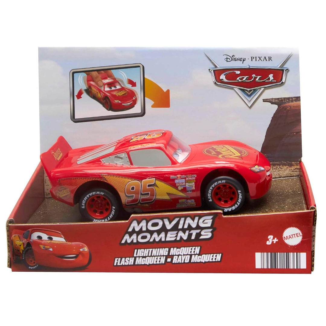 Disney Pixar Cars Moving Moments Lightning McQueen Car, For Age 3+ Years