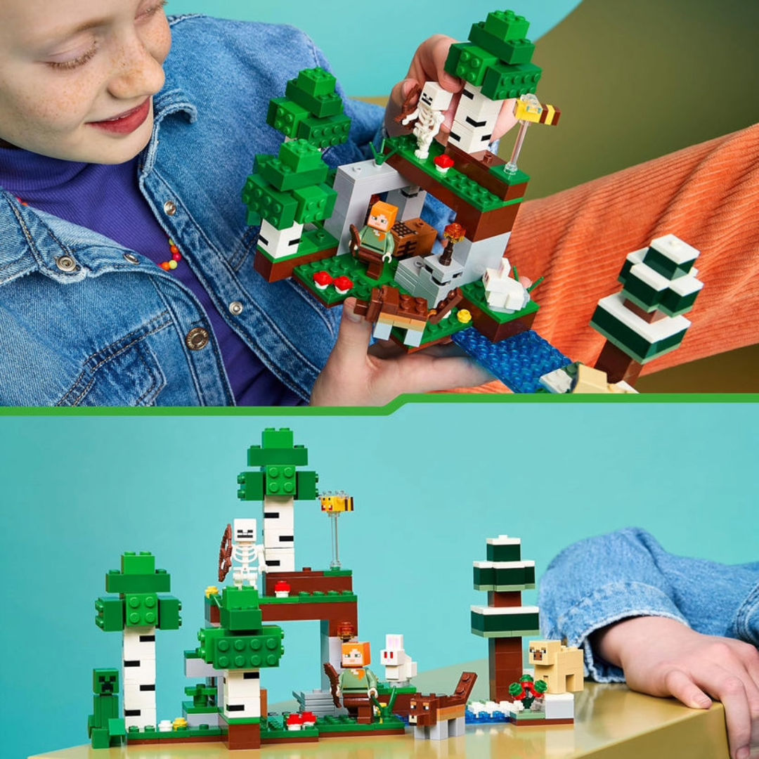 LEGO Minecraft The First Night Adventure Building Set, 301 Pieces, For Age 8+ Years