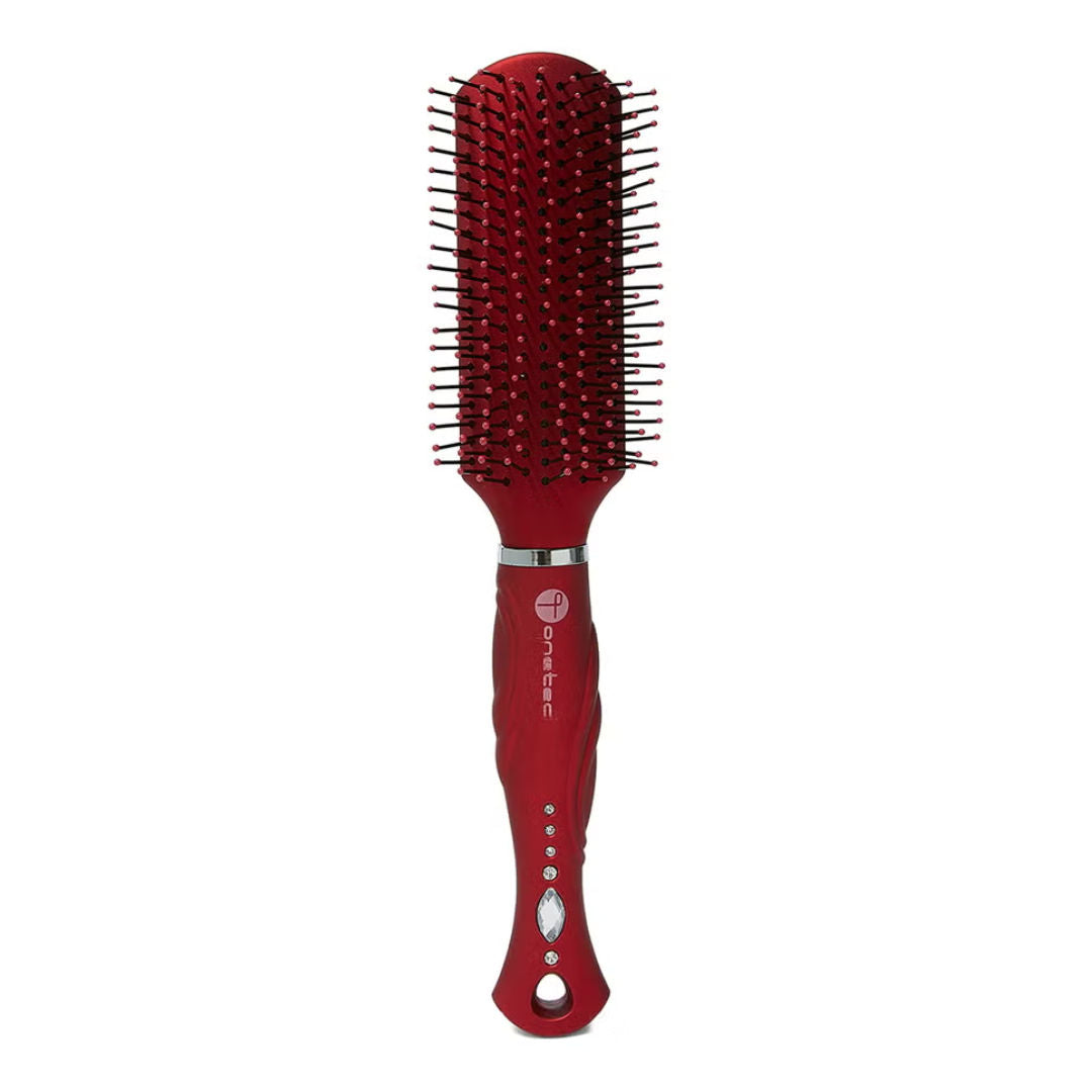 Onetech Hair Brush, 0276r2.5220r2, Red