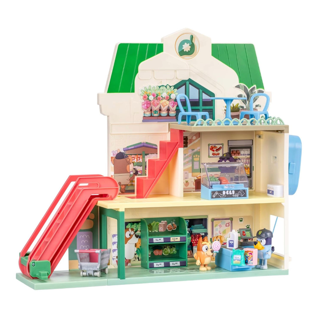Bluey Series 13 Let's Play Chef Supermarket Playset (40cm), 3+ years