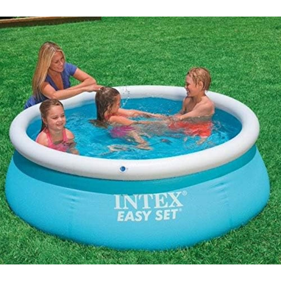 Intex Easy Set Pool Portable Inflatable Garden Pool for Kids & Adults