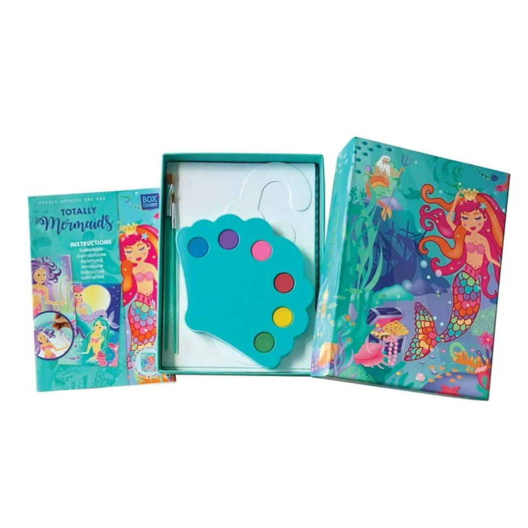 Box CanDIY Totally Mermaids Watercolor Art Set, 6+ years